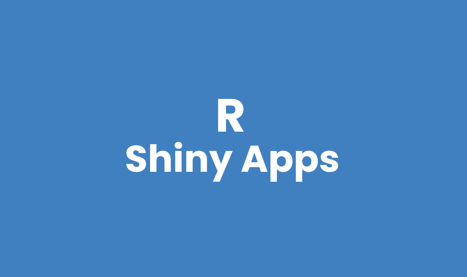 Shiny Apps