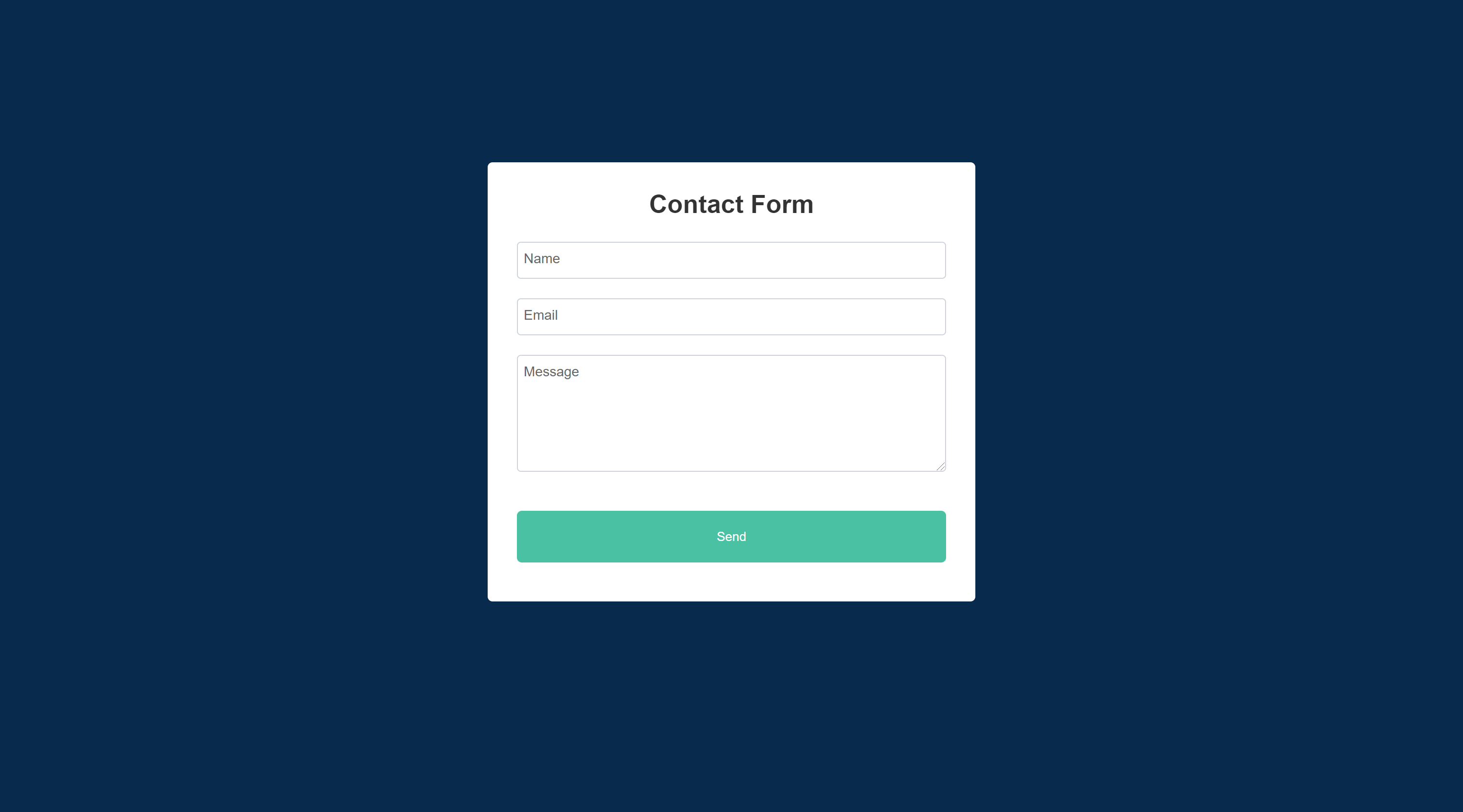 Contact Form