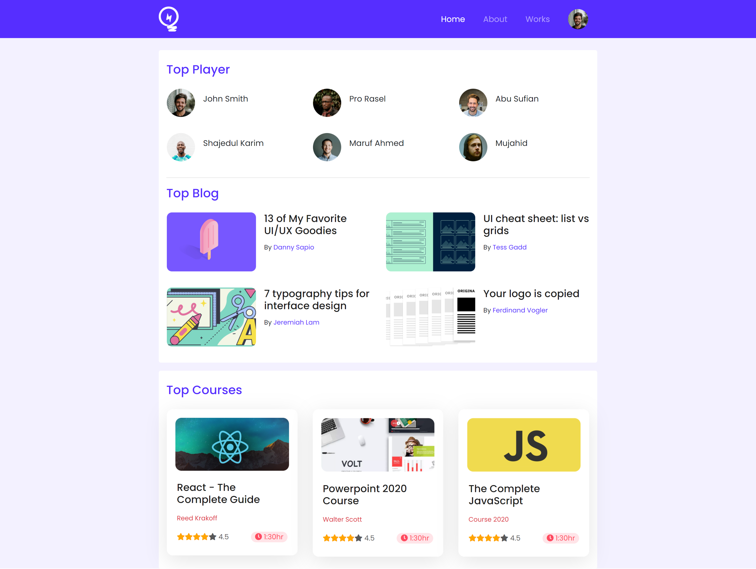 Bootstrap and CSS3 Projects