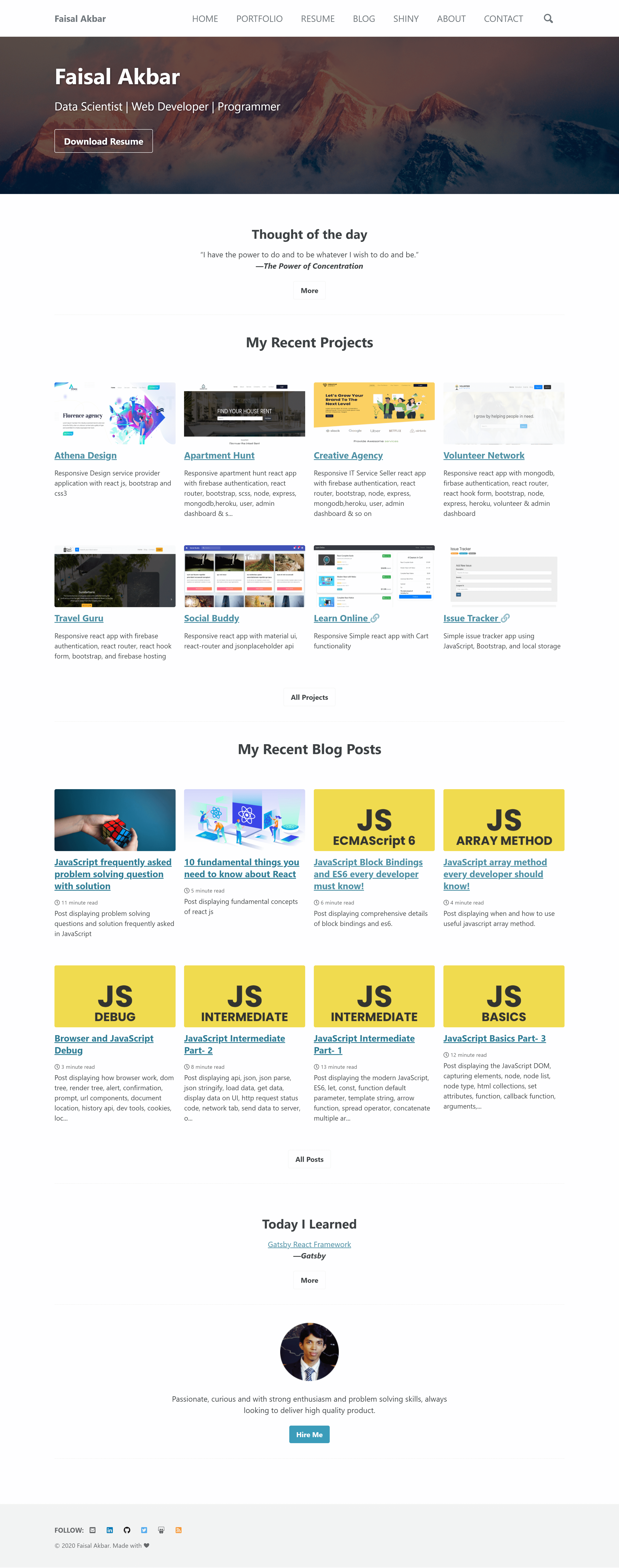 Jekyll Personal Site